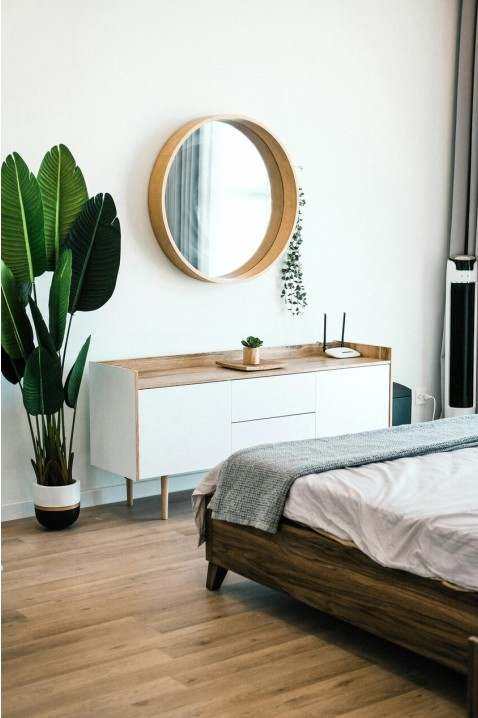 Modern lacquer wardrobe