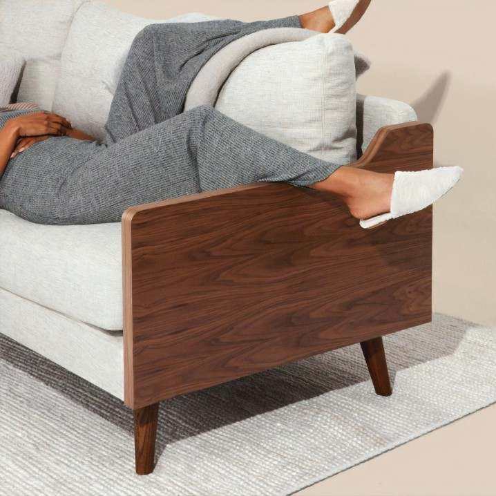 Compact living room shelving crop